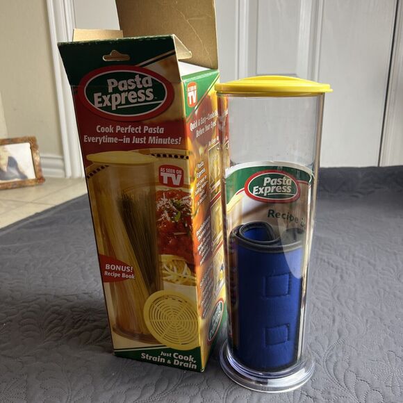 Pasta Express Cooker Pasta Maker Container Fast Easy As Seen On TV Vintage 2005 - Picture 9 of 9